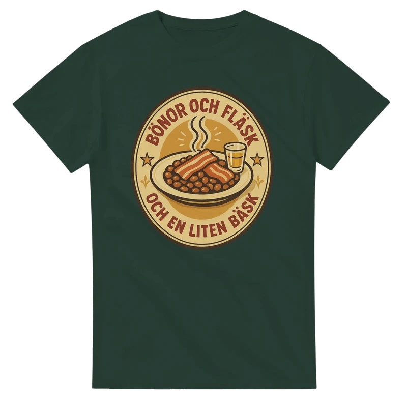 T-shirt Original – Bönor och Fläsk (och en liten bäsk)
