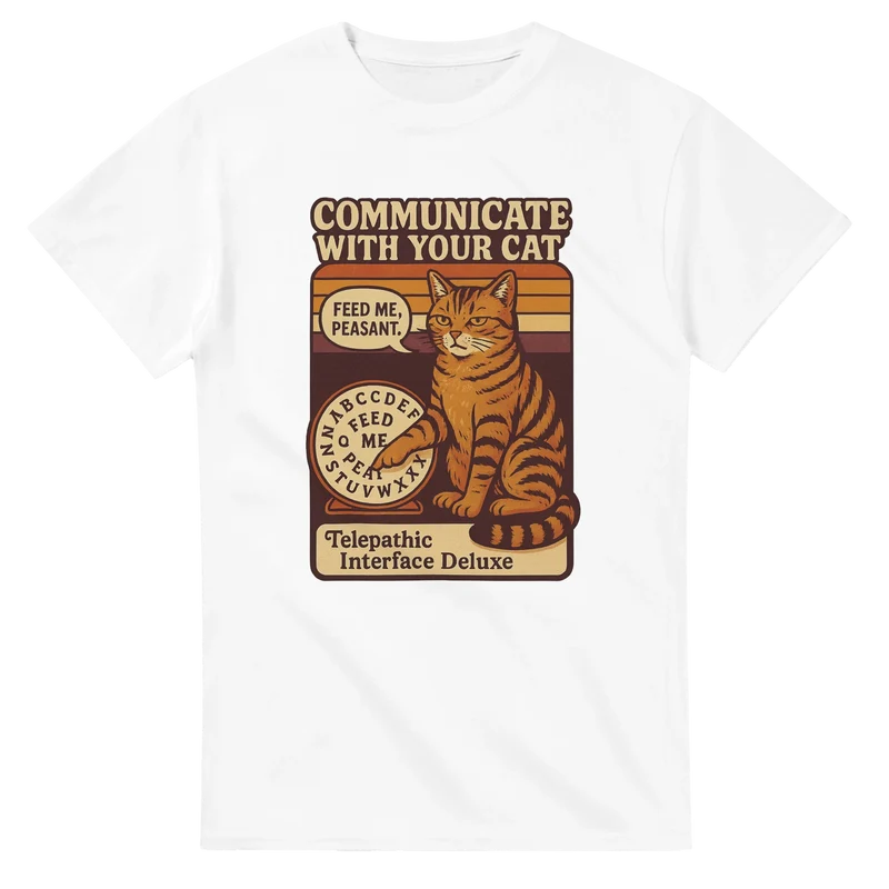 T-shirt Original – Communicate with Your Cat
