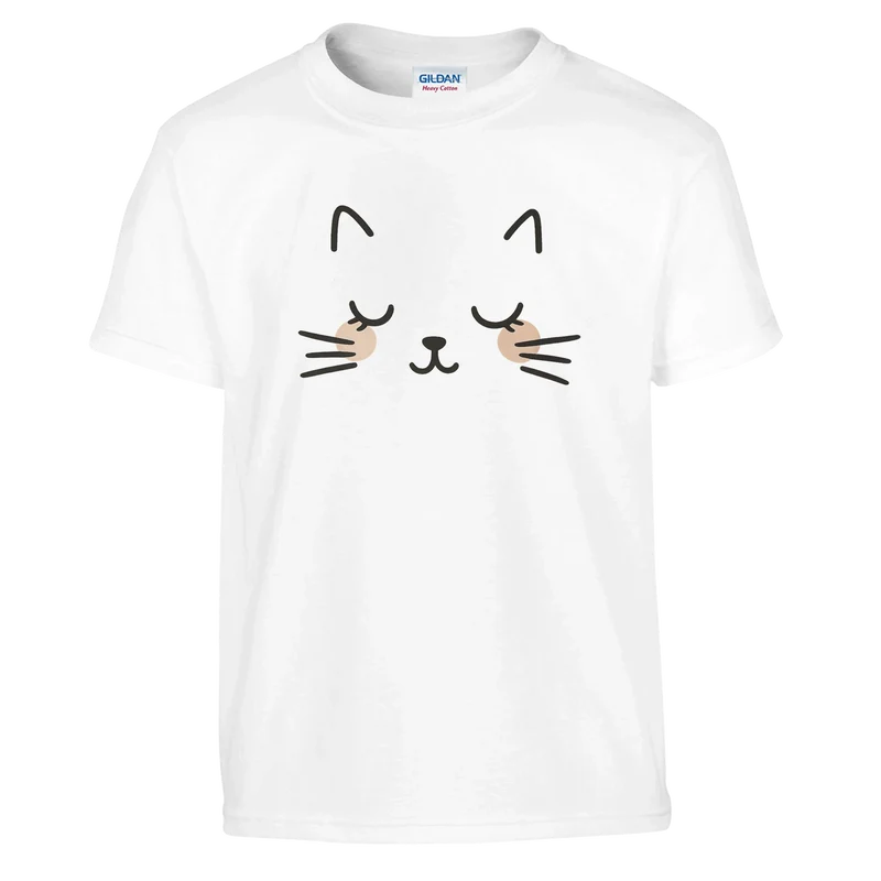 T-shirt Barn – Kattansikte
