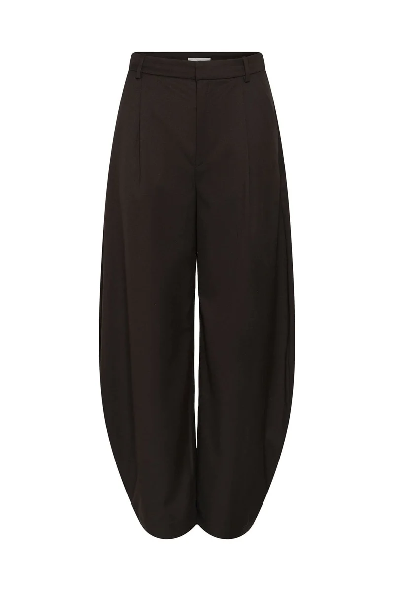 Gestuz - Gzcallia Barrel Pants 10910449 - 191018 - Ganache