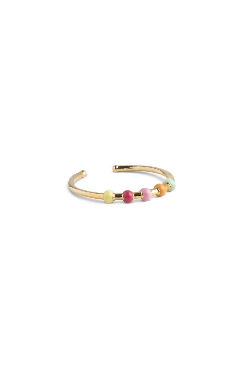 Enamel Copenhagen - Ring, Lola R105gb - Rainbow