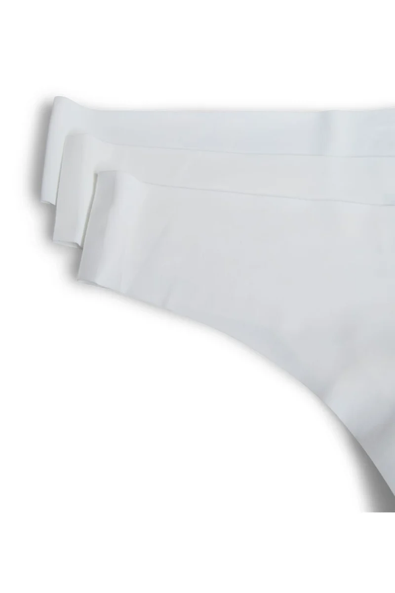 Pieces - Pcnamee Thong 3-Pack - 4642603 Bright White 3