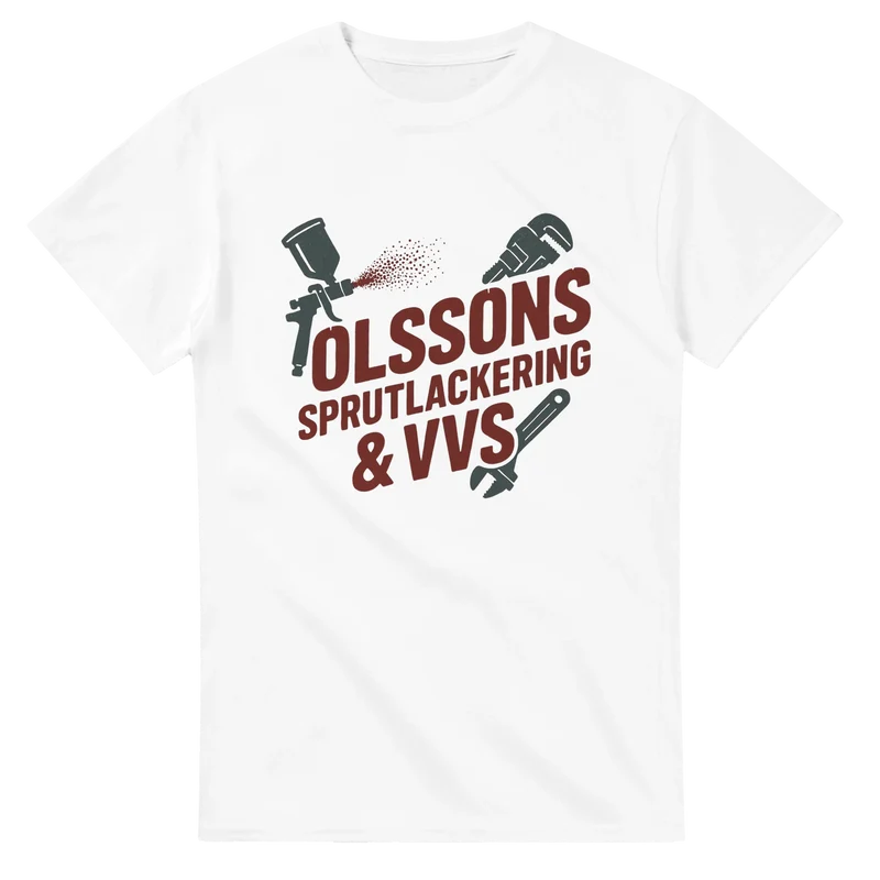 T-shirt Original - Olssons Sprutlackering & VVS