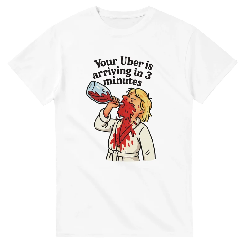 T-shirt - Uber om 3 minuter
