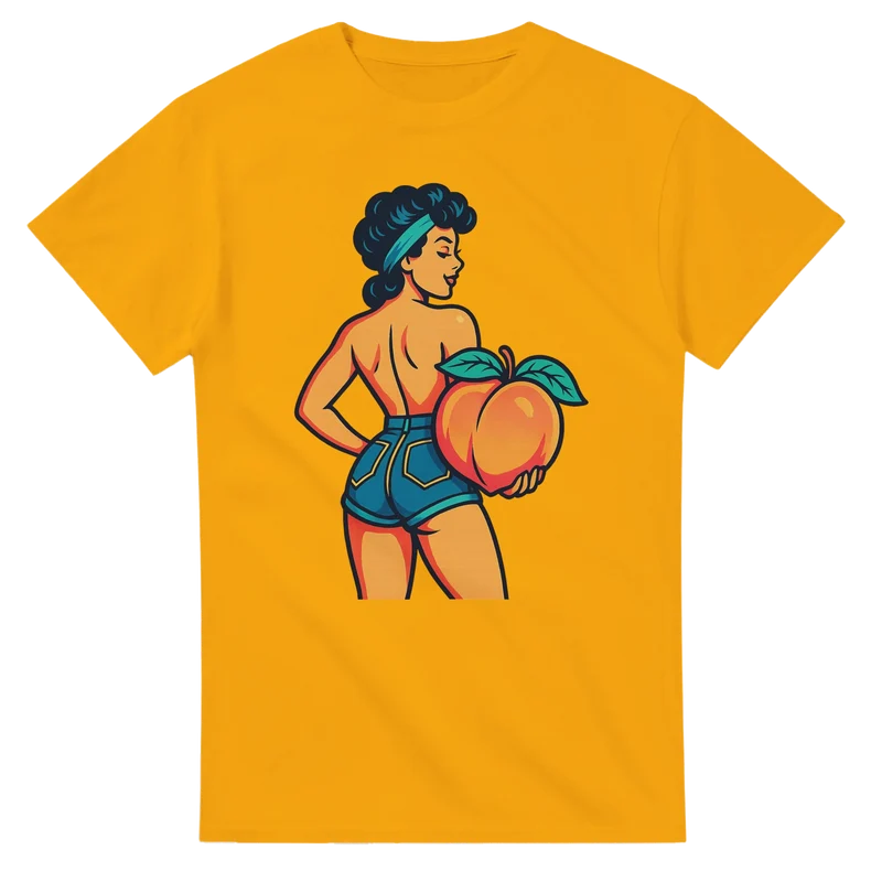 T-shirt Original - Peach Booty