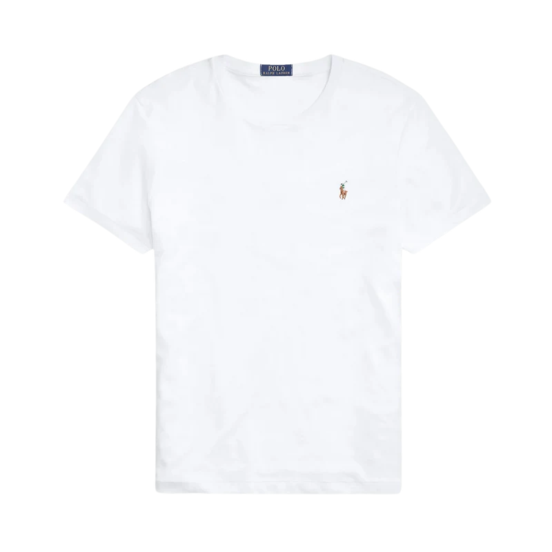 Custom Slim Fit Soft Cotton T-Shirt - White