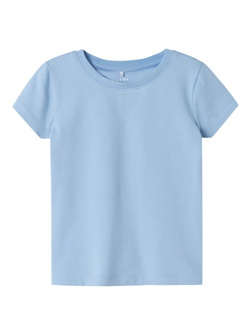 Enfärgad Blå T-shirt