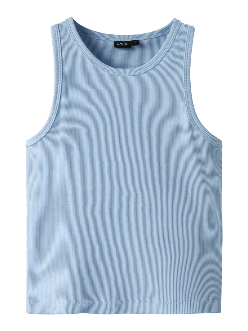 Ribbat Linne Crop Top