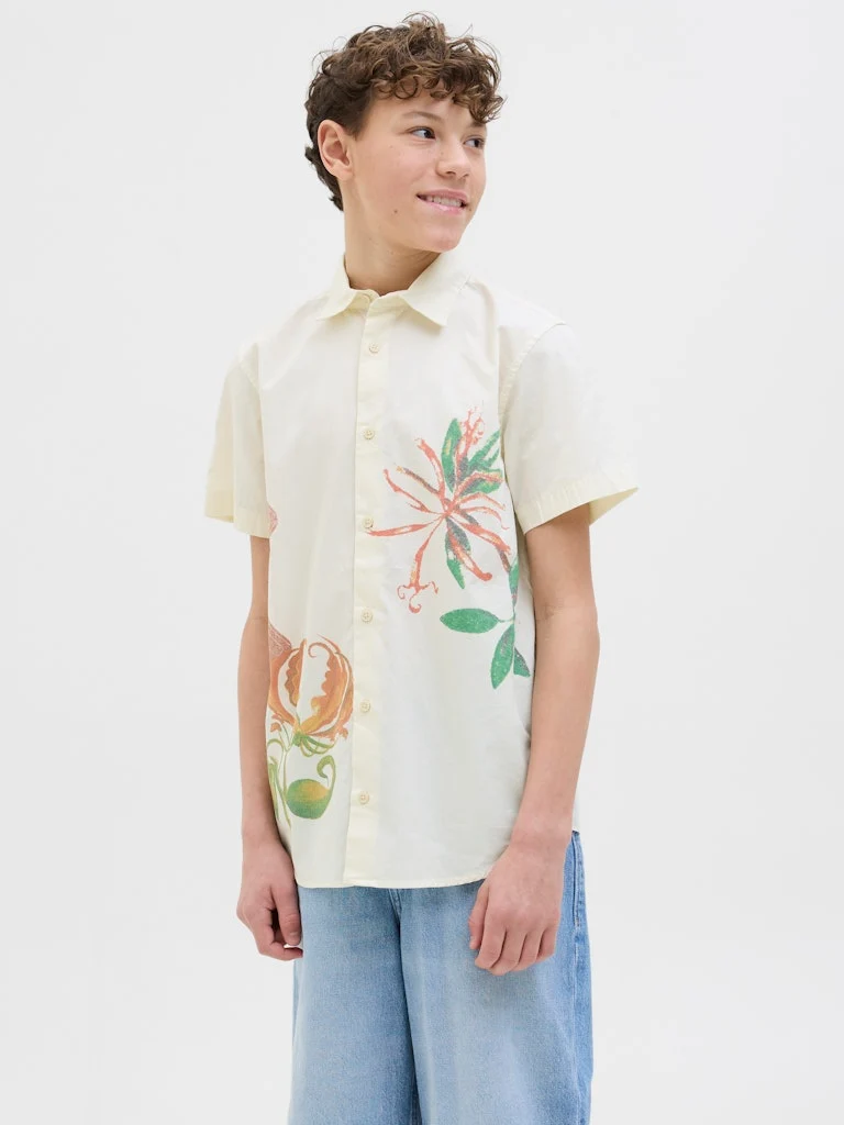 JORLUKE RETRIO AOP SHIRT SS JNR