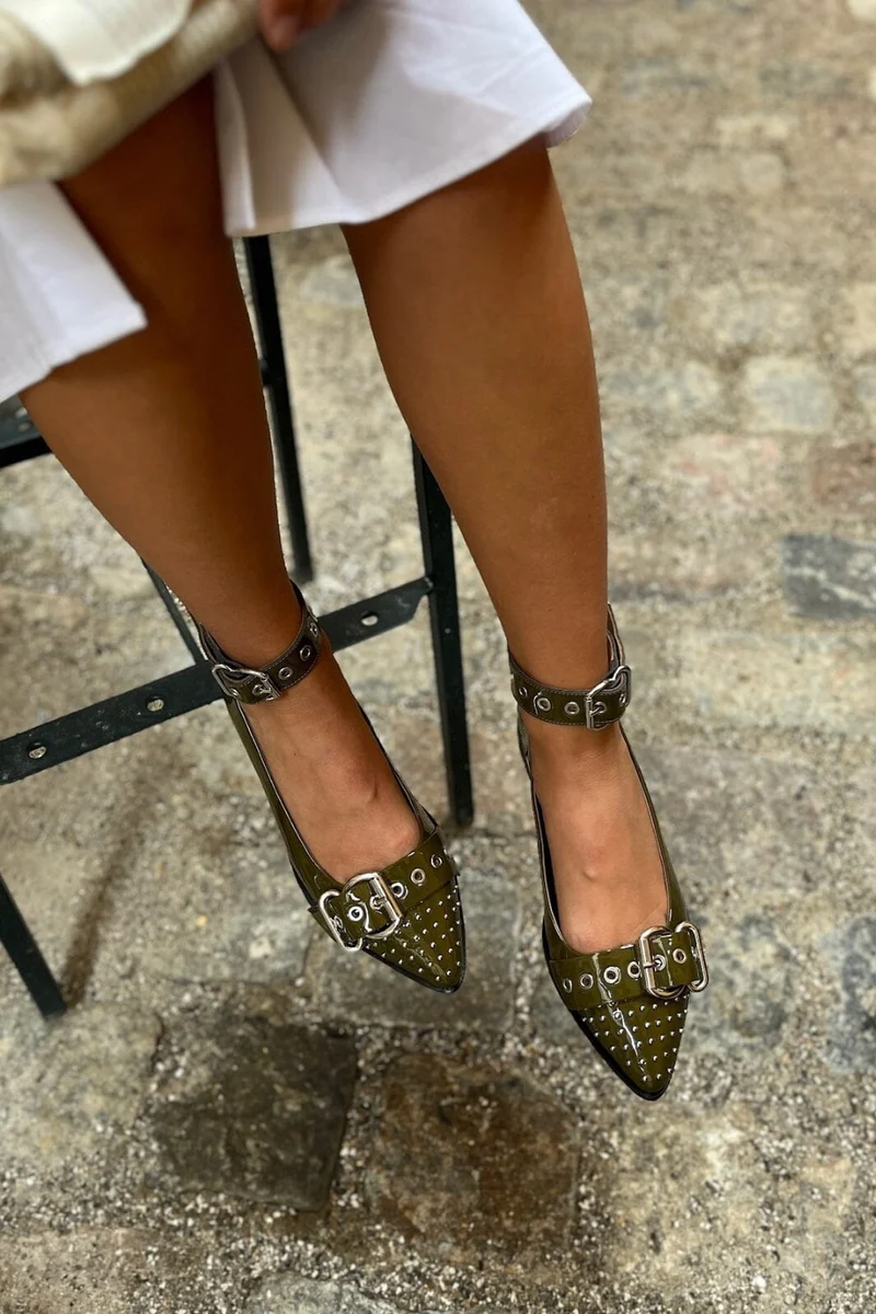 Copenhagen Shoes - Future Love Patent CS8540 - 0027 - Green