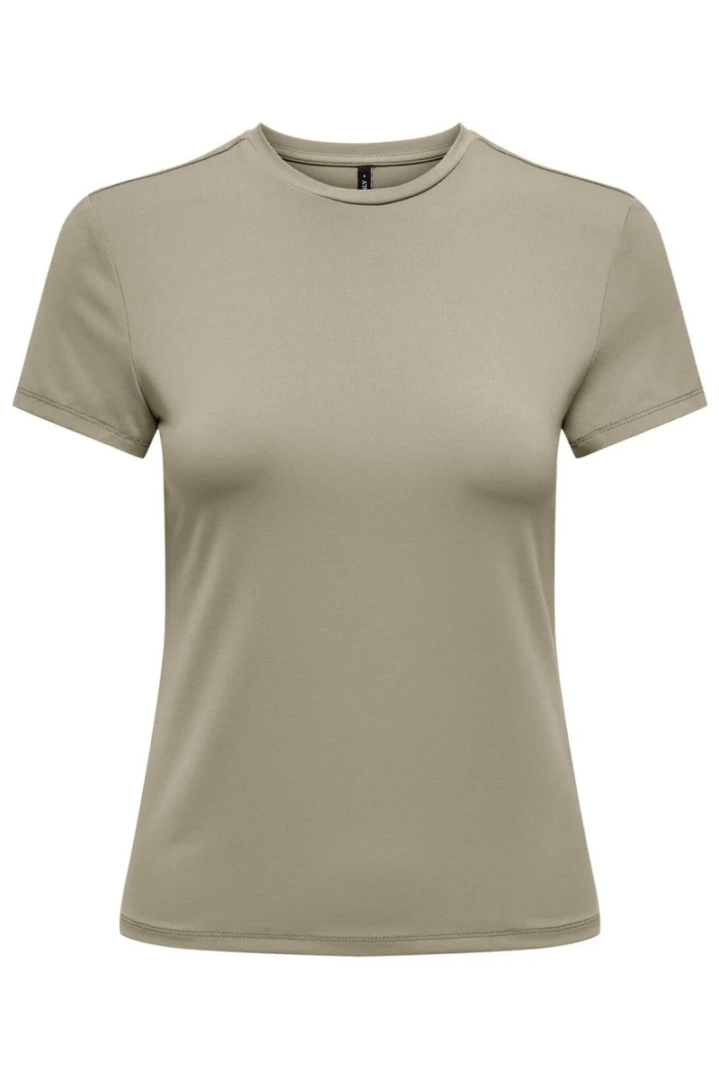 Only - Onlea S/S Top O-Neck - 4671623 Pure Cashmere