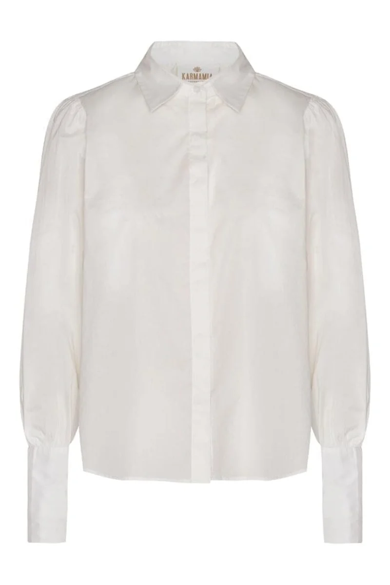Karmamia - Honey Shirt - White Poplin