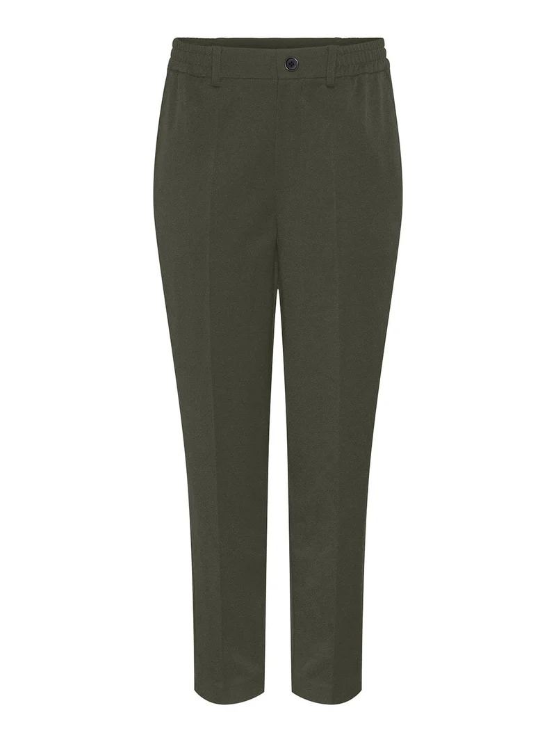 Pieces - Pccamil Ankle Pant - 4476266 Deep Lichen Green