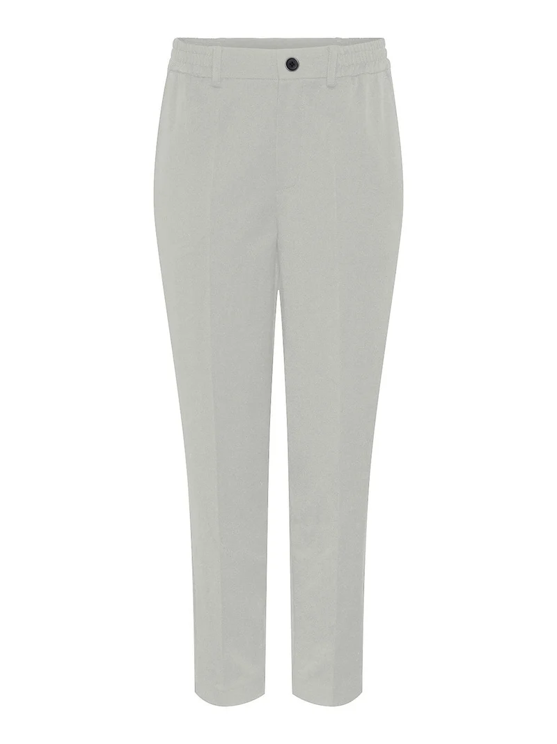 Pieces - Pccamil Ankle Pant - 4476264 Light Grey Melange