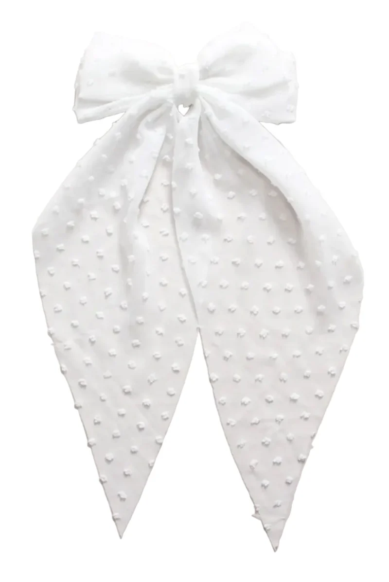 A-bee - Solange Hair Clip - White