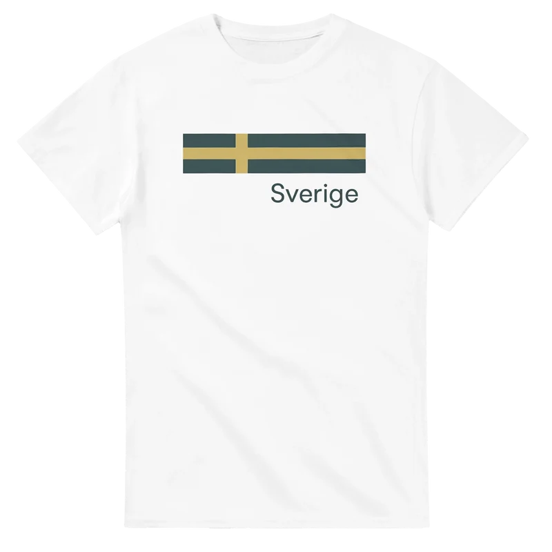 T-shirt Original – Sverige Minimal Flag