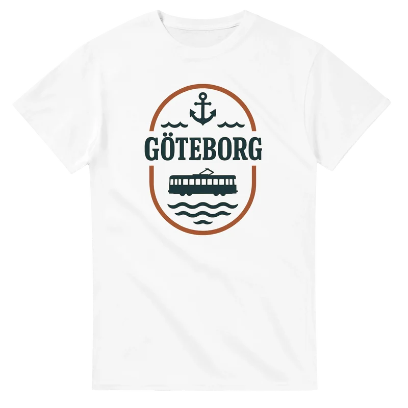 T-shirt Original – Göteborg Typo Badge