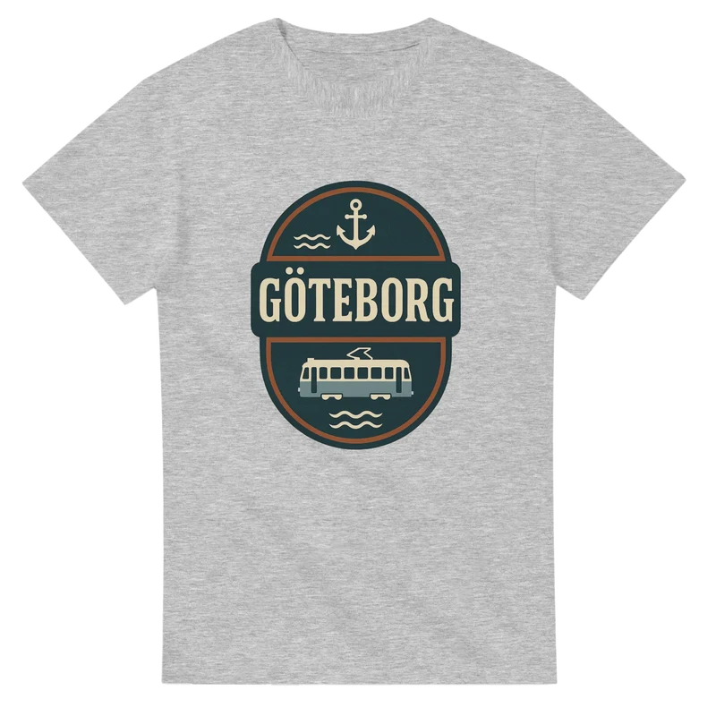 T-shirt Original – Göteborg Typo Badge