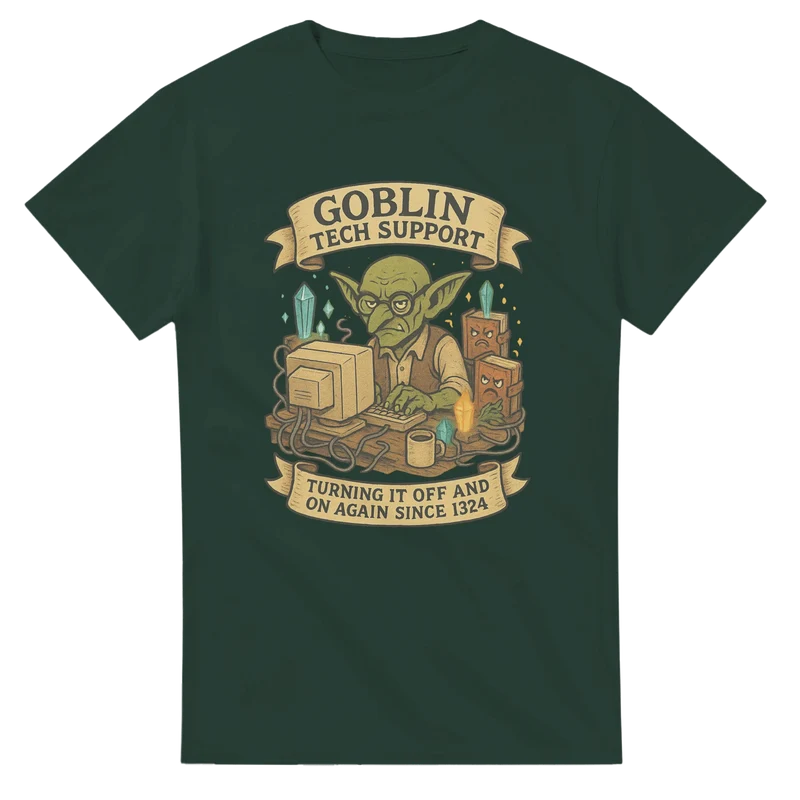 T-shirt Original - Goblin Tech Support
