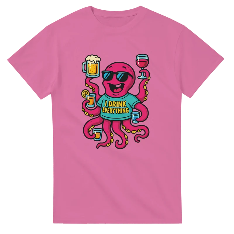 T-shirt Original – Party Octopus