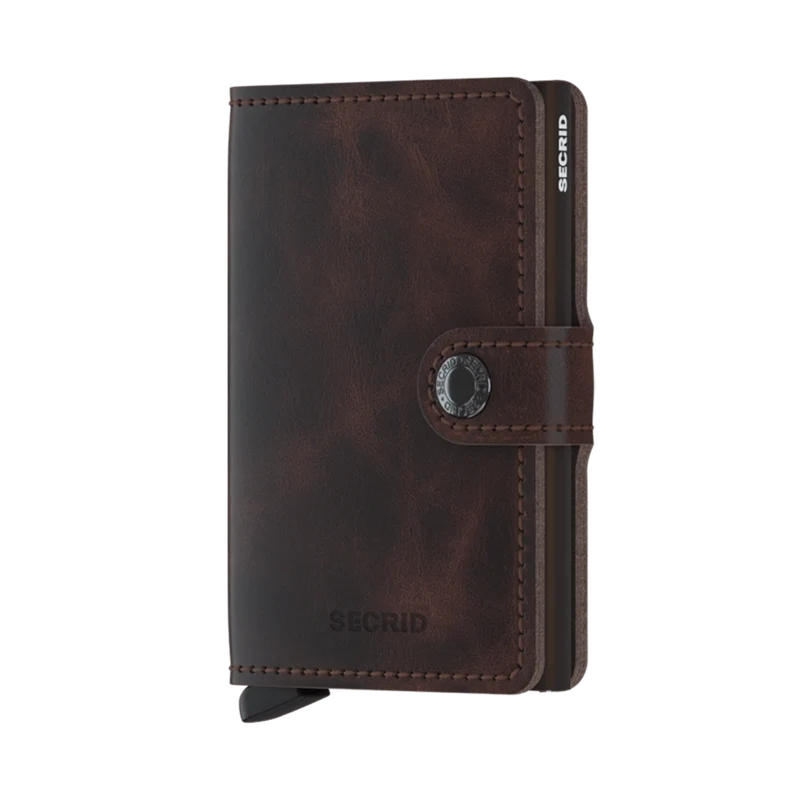 Vintage Miniwallet - Chocolate