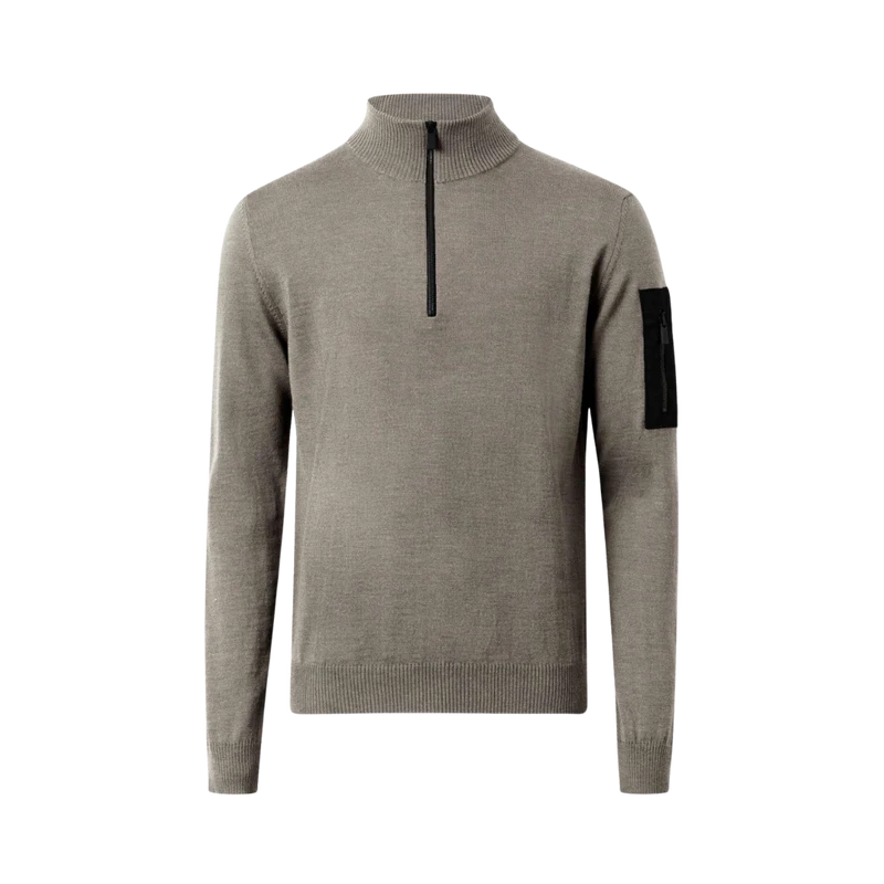 Lucca 1/2 Zip - Morel