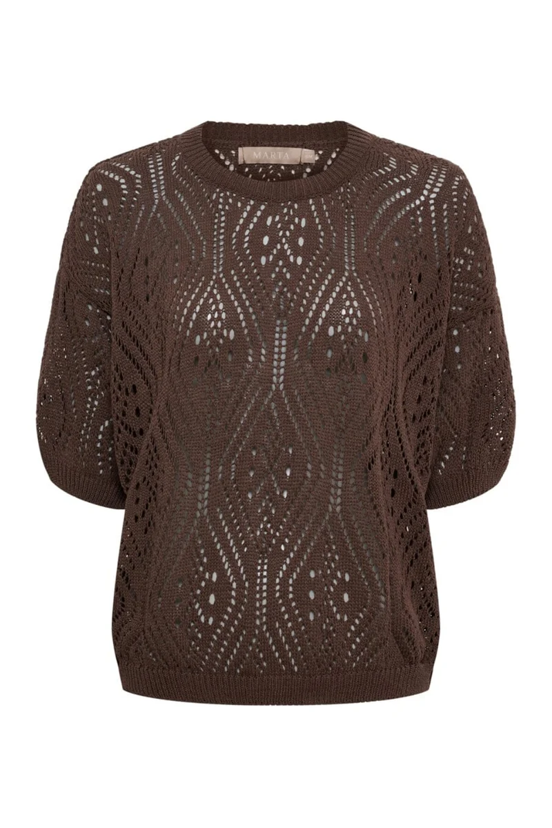 Marta Du Chateau - Mdcvina Knit 6592 - Caffe