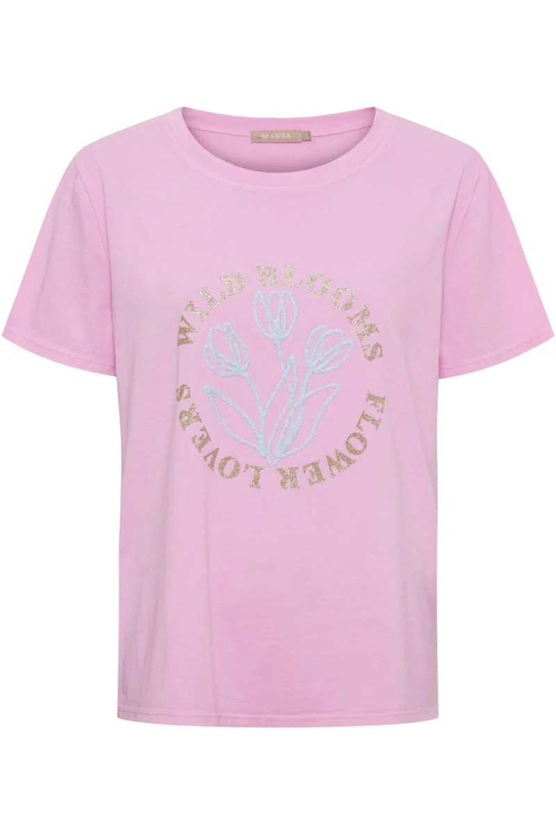 Marta Du Chateau - Mdcbrianna Tee 22585 - Pink