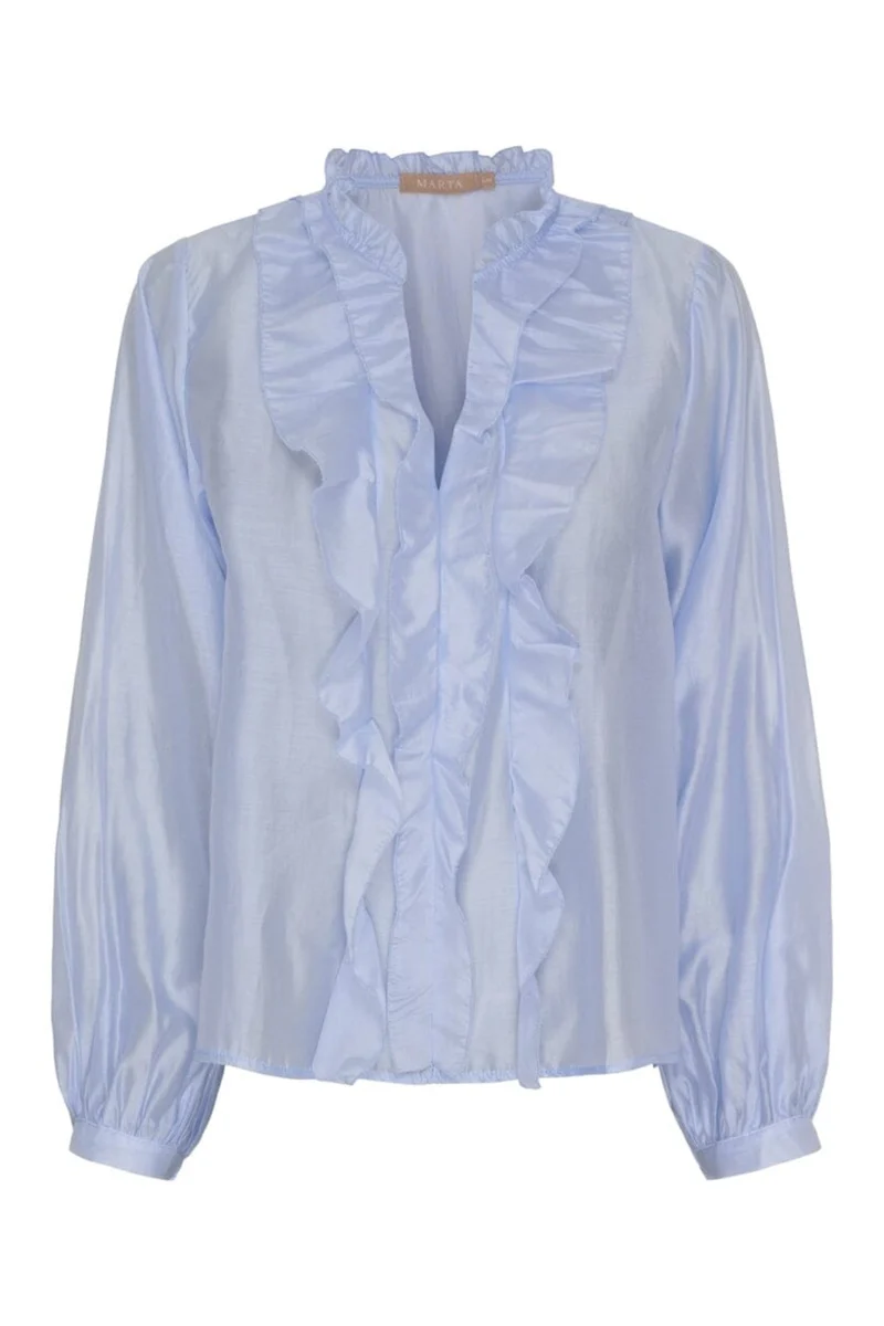 Marta Du Chateau - Mdcnaira Shirt 58221m - Lightblue982