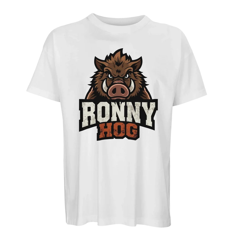 Oversized T-shirt - Ronny Hog | Ekologisk