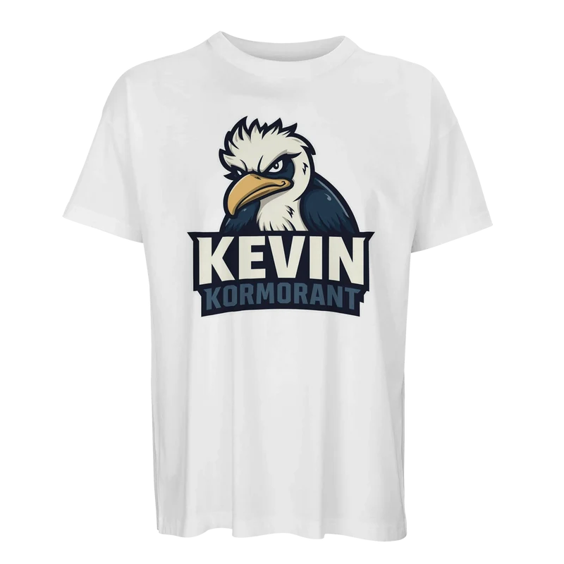 Oversized T-shirt - Kevin Kormorant | Ekologisk