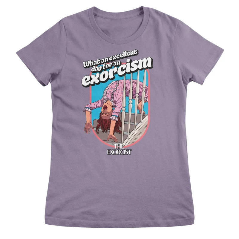 What An Excellent Day For An Exorcism Girly Tee