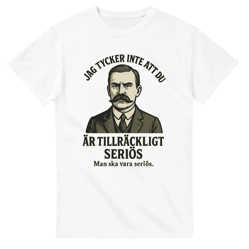 T-shirt - Seriös