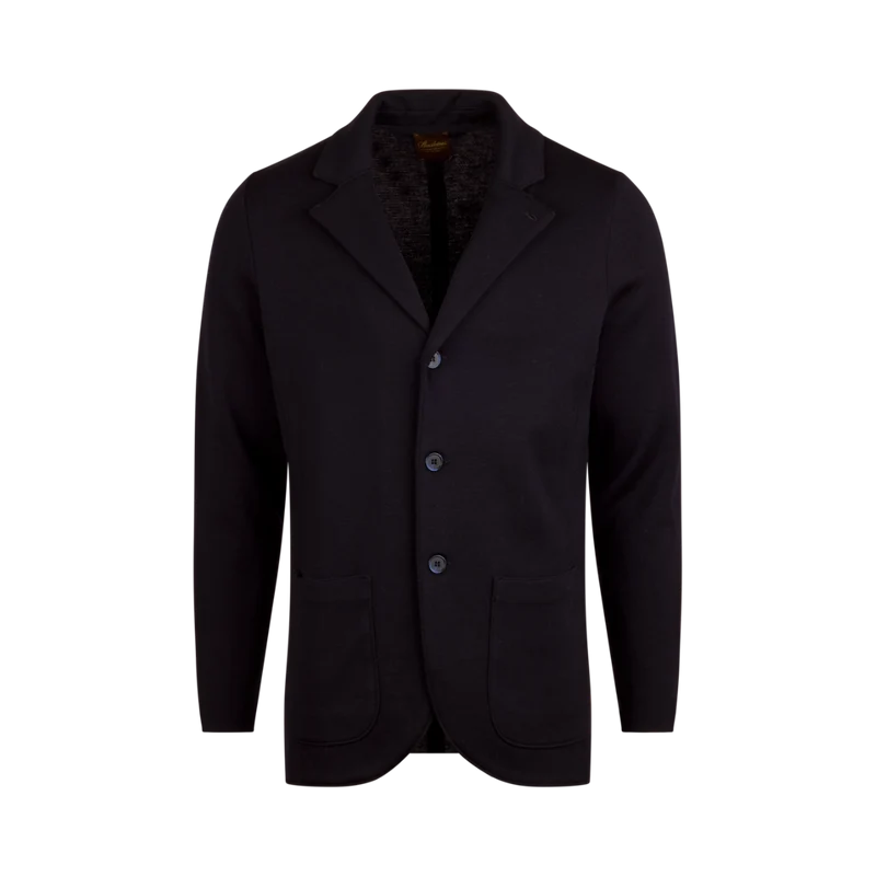 Blazer Knitted Milano - Navy