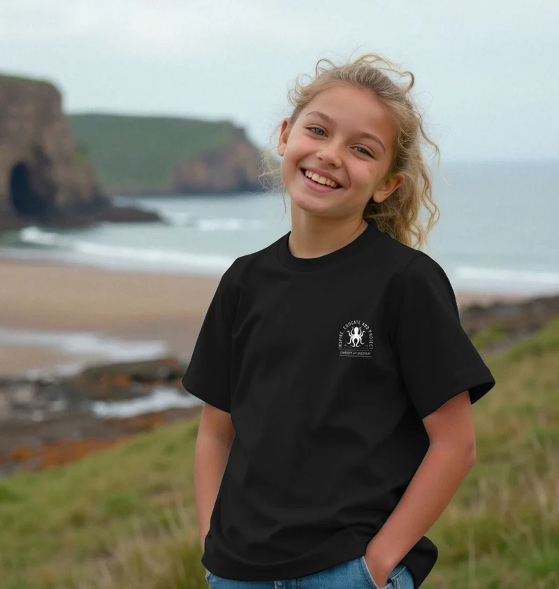 OCL Kids T-Shirt — World Ocean, by Janina Rossiter