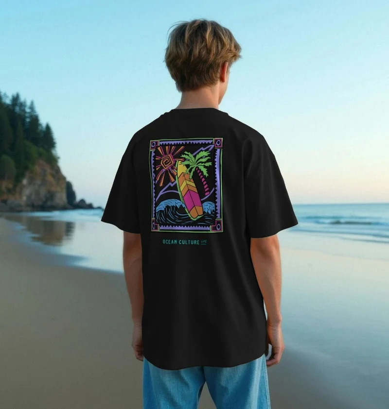 OCL Retro Surf T-Shirt