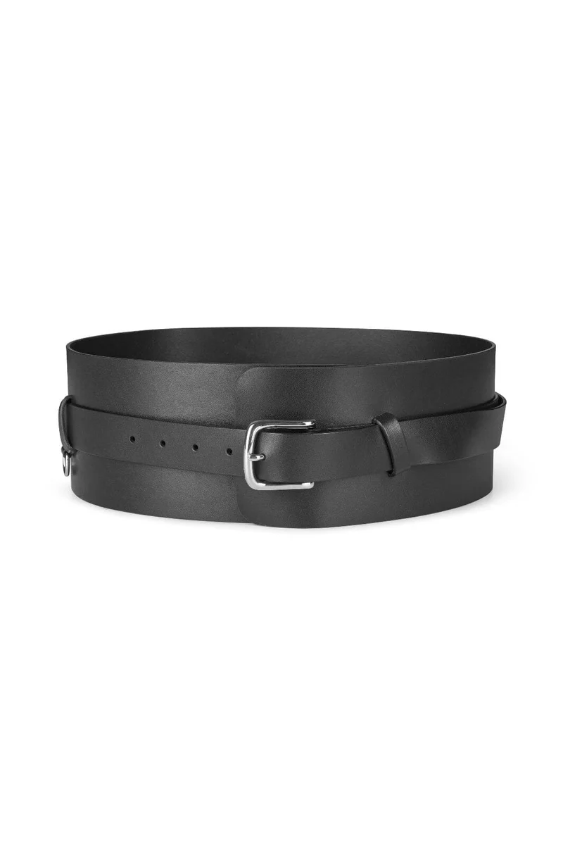 Second Female - Diversity Leather Belt 61041 - 8001 Black