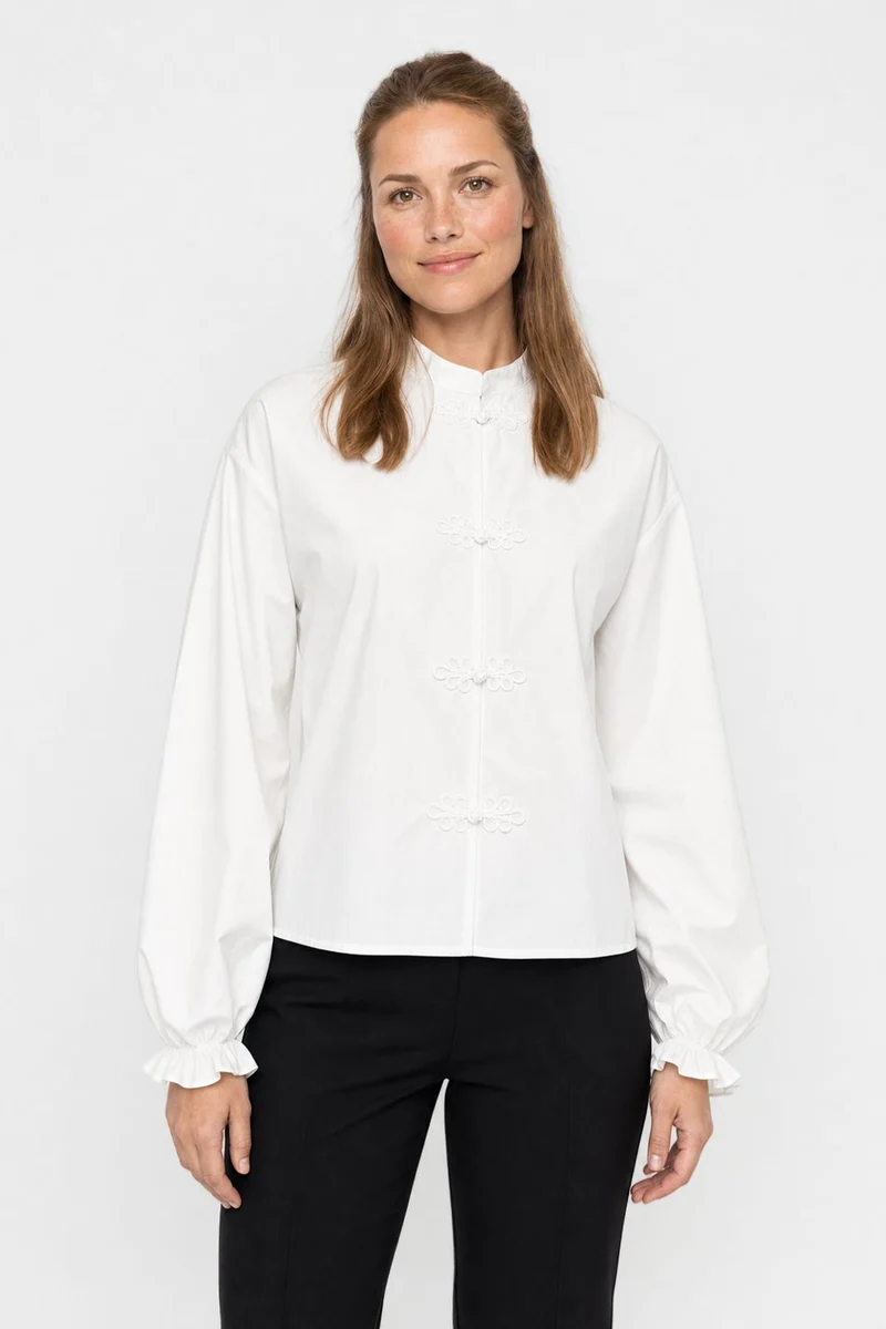 Dear Molly - Jill Shirt Shirt Ch169989c - White
