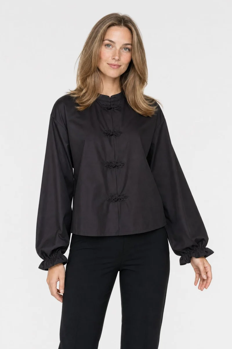 Dear Molly - Jill Shirt Shirt Ch169989c - Black