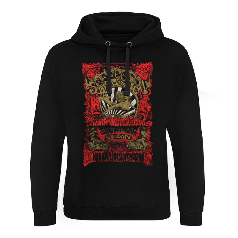 Jefferson Airplane In San Fransisco Poster Epic Hoodie