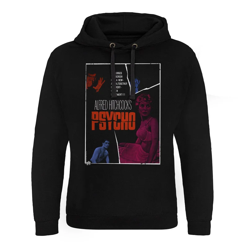 Alfred Hitchcock's PSYCHO Movie Poster Epic Hoodie