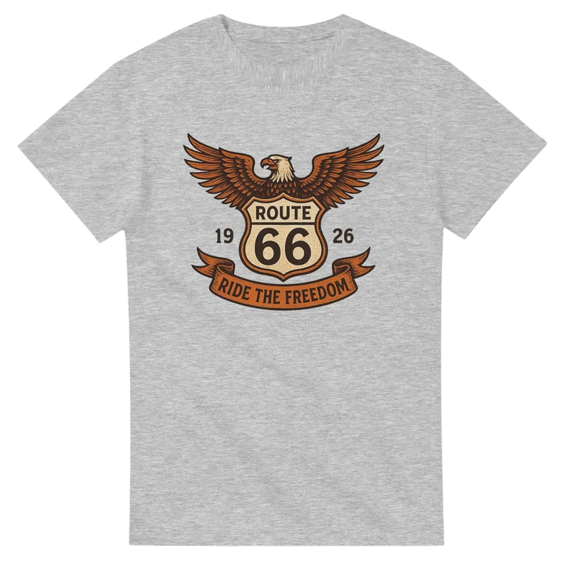 T-shirt Original – Route 66 Ride the Freedom