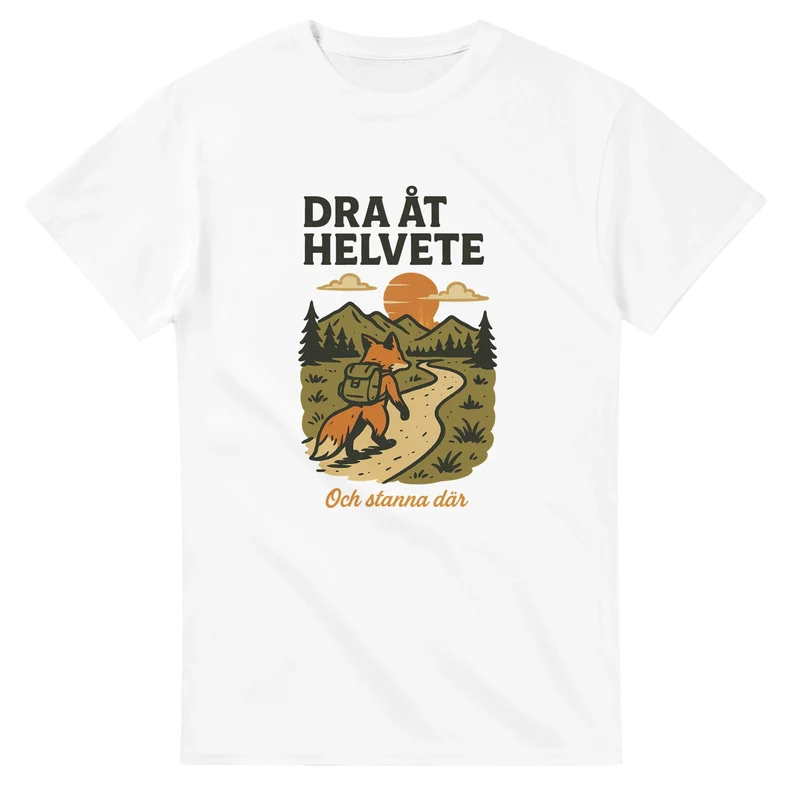 T-shirt - Dra åt helvete