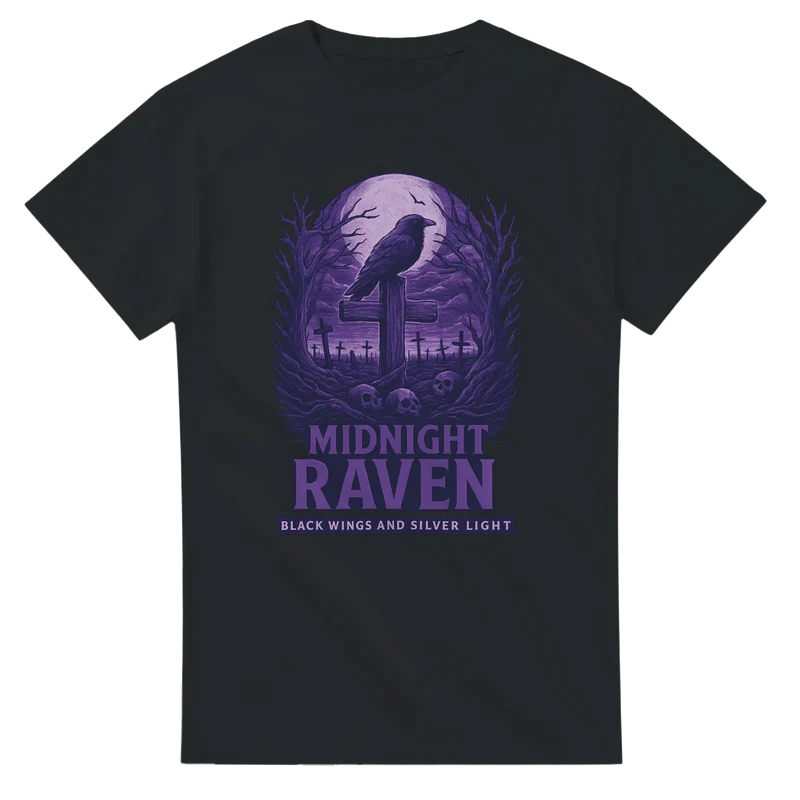 T-shirt Original – Midnight Raven