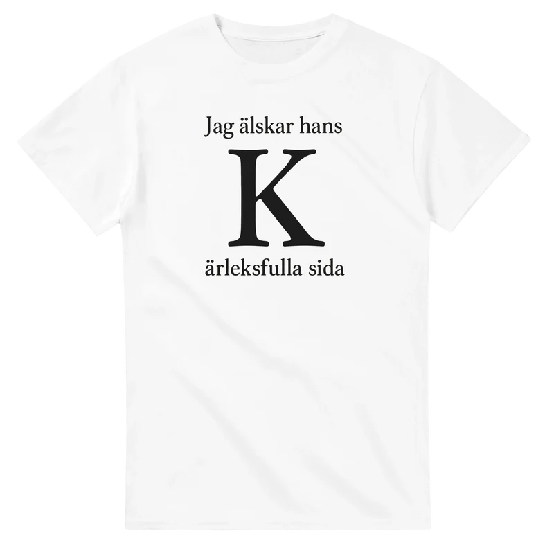 T-shirt - Jag älskar hans K