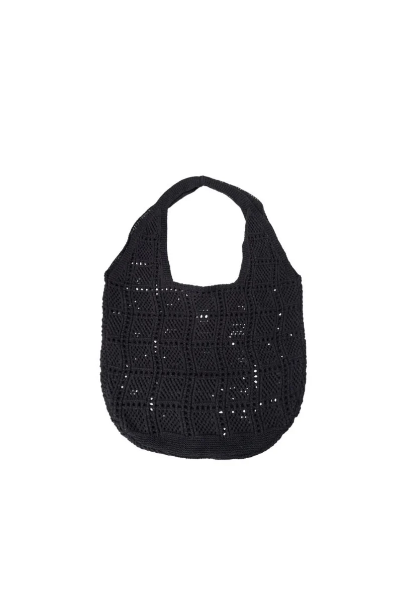 Black Colour - Bchenna Shopper 9385 - Black