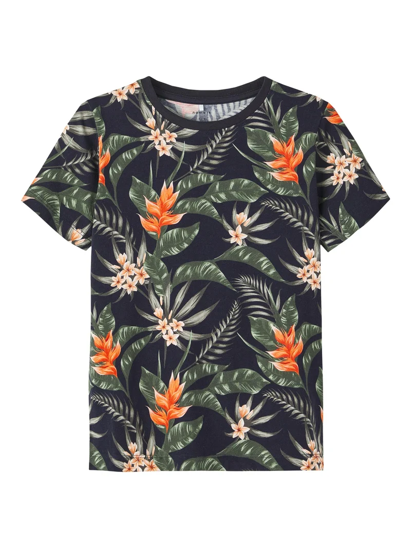 Mönstrad T-shirt