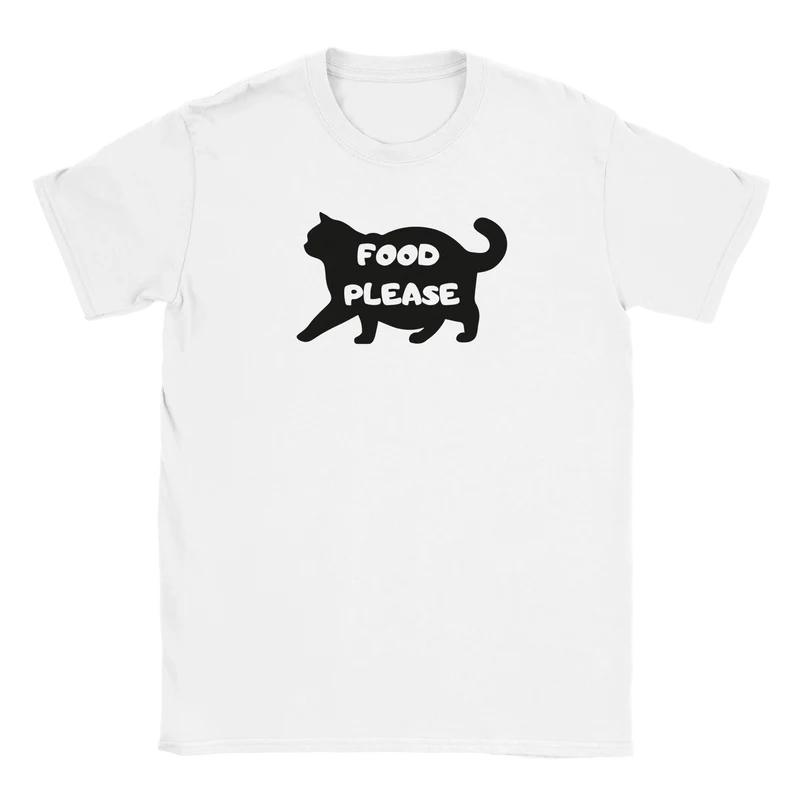 T-shirt - Food Please Katt