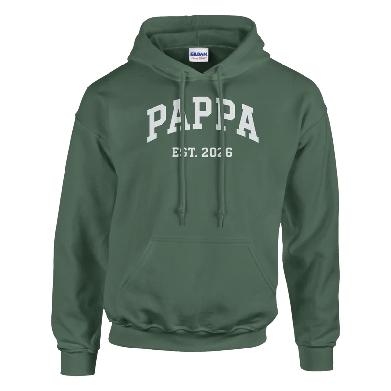 Hoodie - Pappa Est. 2026
