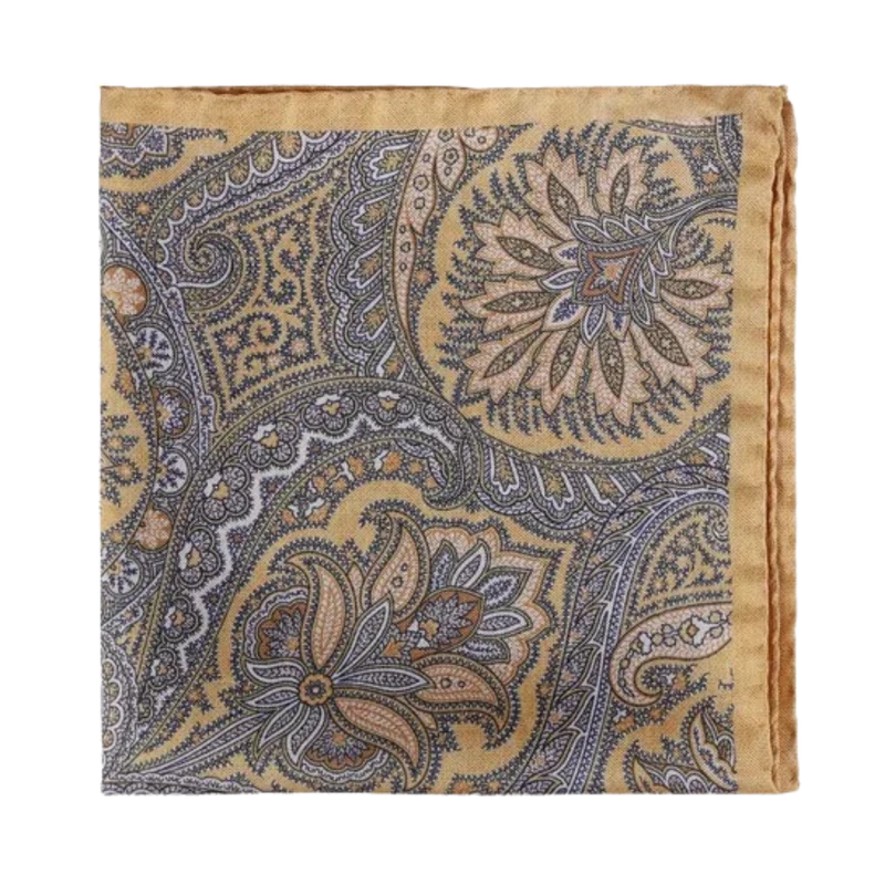 Pocket Square - Yellow Melange